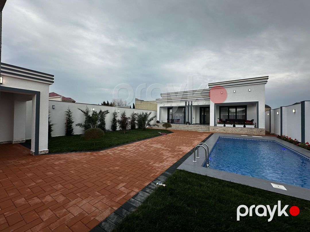 Satılır 4 otaqlı həyət evi/bağ evi 180 m² — Ev, villa, Bakı (2)