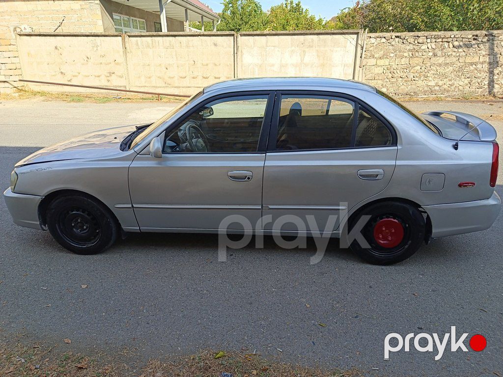 Hyundai Accent, 1.6 L, 2002 il, 341 000 km — Avtomobillər, Göyçay (2)