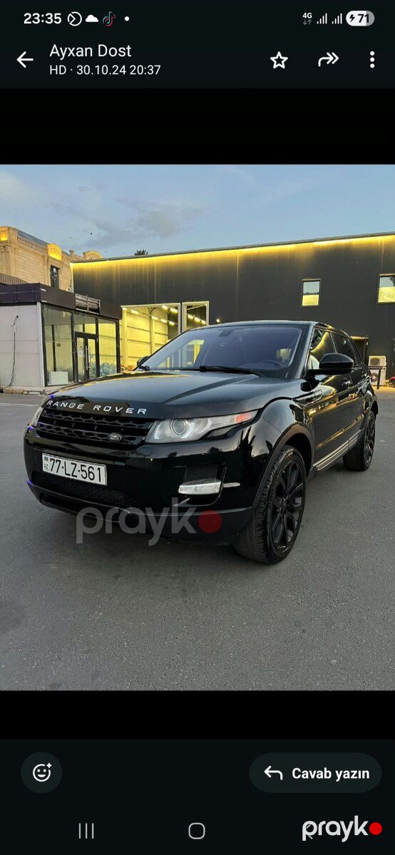 Land Rover RR Evoque, 2015 il — Avtomobillər, Bakı (8)