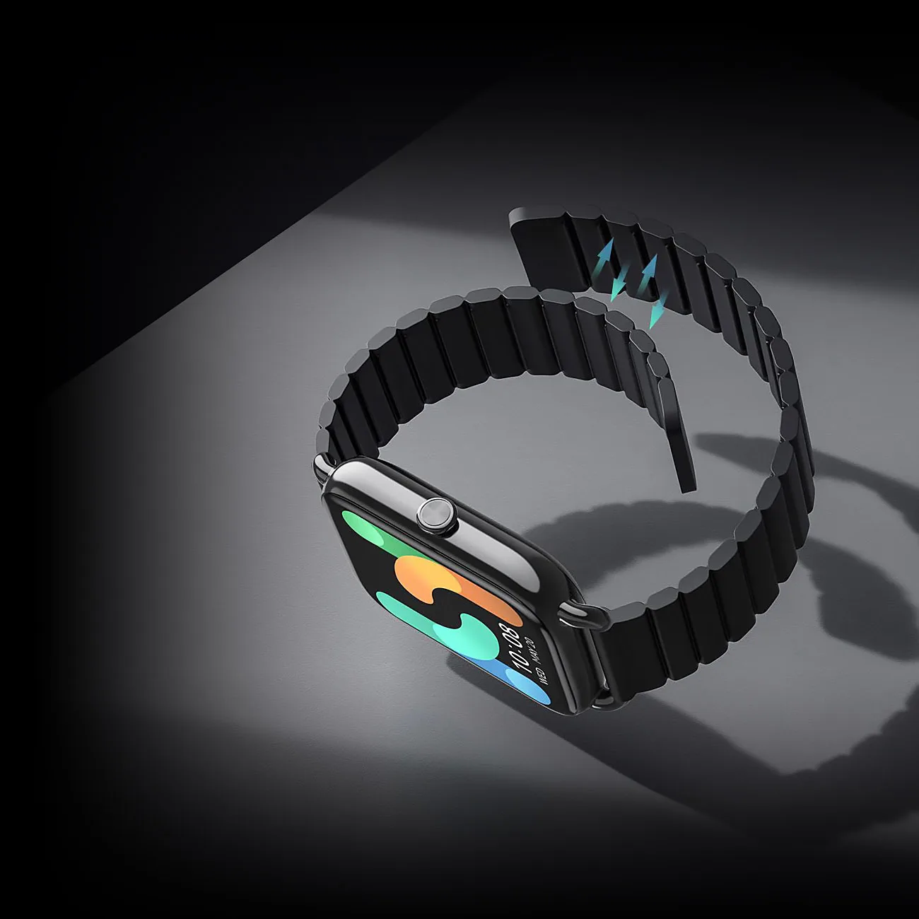 Smart saat Haylou Rs4 plus magnetic strap Black — Mallar, Bakı (3)