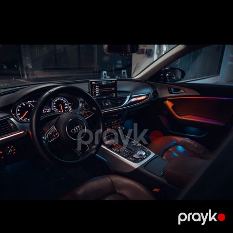 “Audi A6” ambiance lights — Bakı