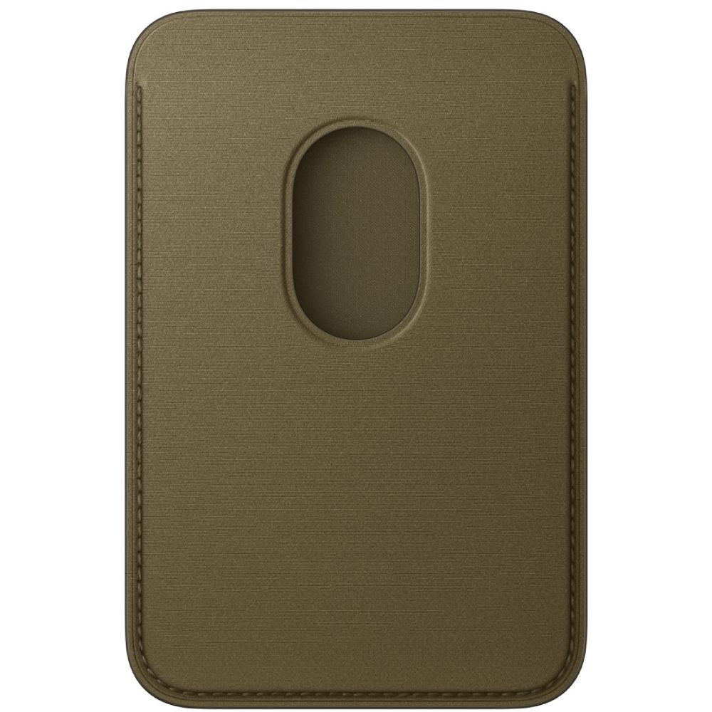 Pul kisəsi iPhone FineWoven A3537 MK9K4ZM/A Dark Olive — Çexollər, Bakı (2)