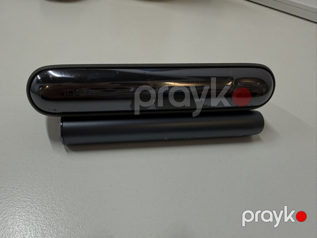 Iqos (heat-not-burn) cihazı – tutqun qara rəngdə uzerinde soyulma — Elektronik siqaretlər, Bakı (4)