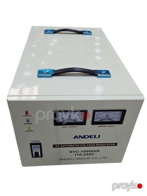 5862 Məhsulun adı: Stabilizator Andeli 10000W Brend: Andeli