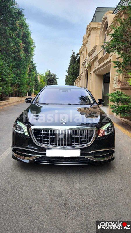 Mercedes s class, 2019 il — Minik avtomobili icarəsi, Bakı (3)