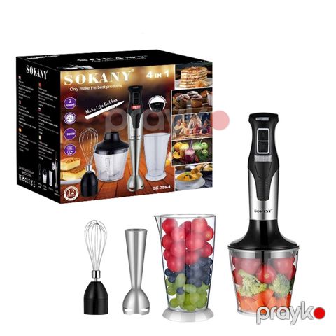 1873 Məhsulun adı: Blender Sokany SK-758-4 Brend: Sokany — Bakı