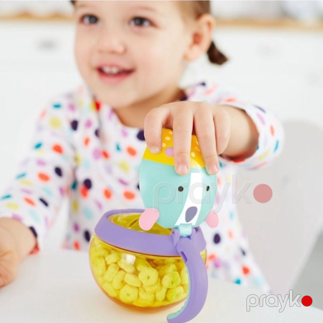 Qəlyanaltı üçün konteyner Zoo Unicorn, bənövşəyi/sarı, 1+ yaş — Mallar, Bakı (3)