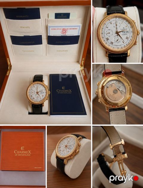 Charmex of Switzerland – avtomatik xronoqraf qol saatı - Model — Bakı