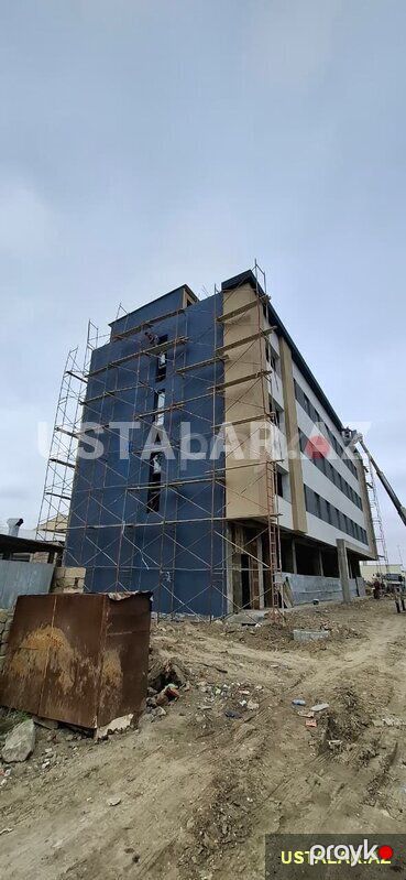 Fasad Tarsofka Silikonlu Boya İsleri — Təmir xidmətləri, Bakı (9)
