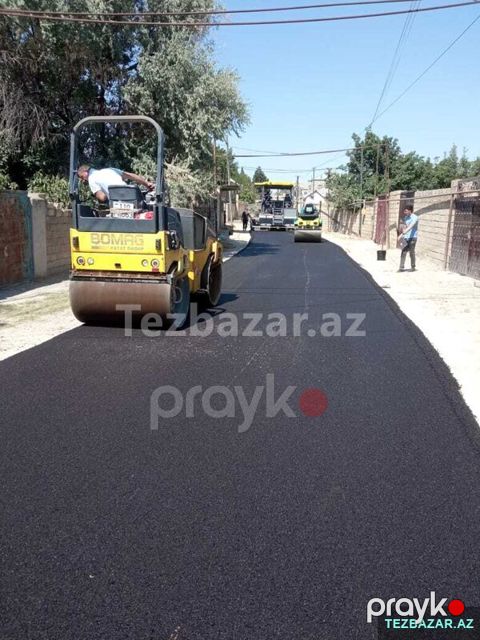 Asfalt işlərinin görülməsi — Bakı