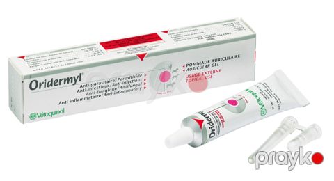 Heyvanlar üçün qulaq məlhəmi Oridermyl 10 q — Bakı