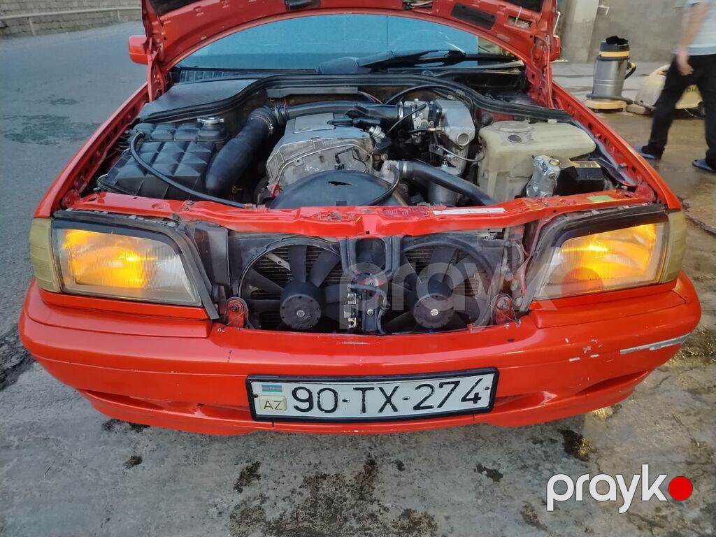 Mercedes-Benz C-Class: 1.8 l 1995 il Sedan 90-TX-274 — Avtomobillər, Saatlı (10)