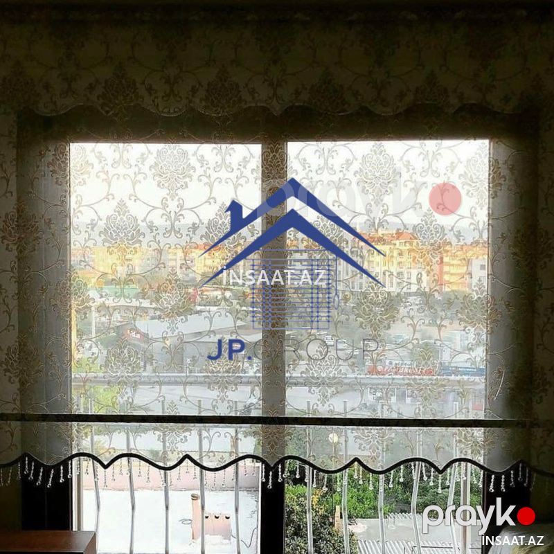 2li stor jalüz pərdə — Pəncərələr, qapılar, balkonlar, Bakı (2)