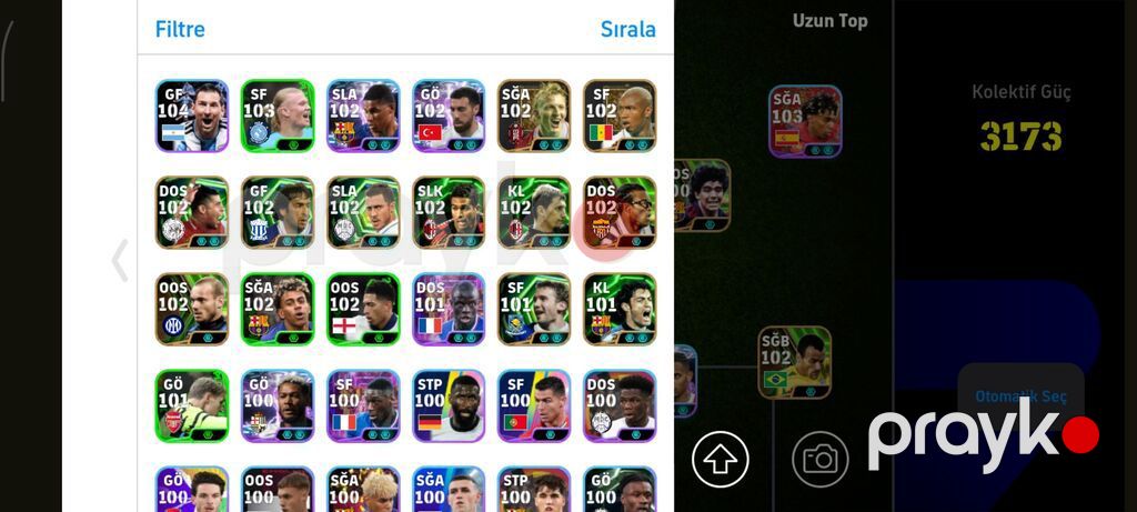 (Maks Qiyməti 20AZN Aşağısı 15 EFootball hesabı – güclü heyət və — Digər, Bakı (3)