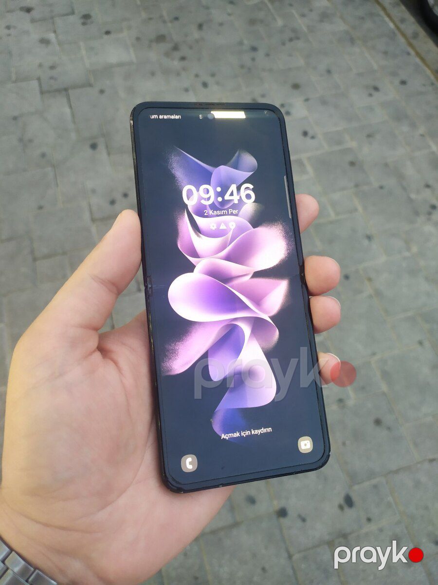 Samsung Galaxy Z Flip 3 5G Phantom Black 256GB/8GB — Smartfonlar, Bakı (5)