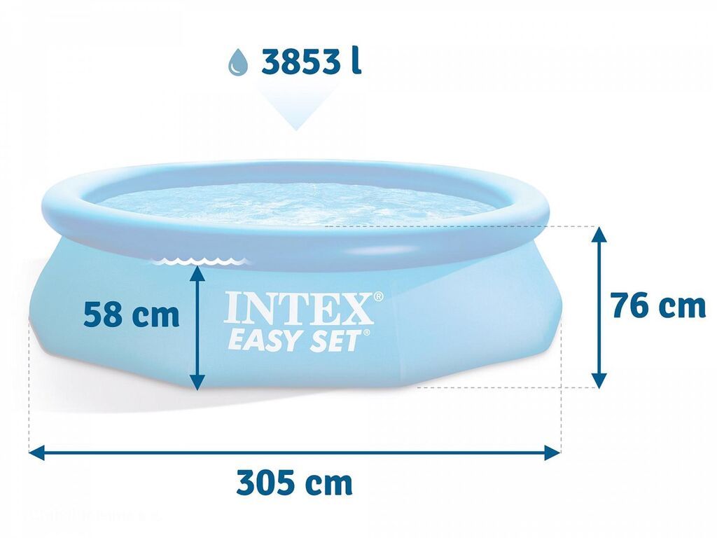 7999 Məhsulun adı: Şişmə hovuz Intex 28120NP, göy, 305x76 sm, 3853 — Hovuzlar, Bakı (2)