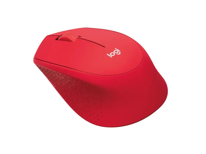 Logitech Mouse M330 Silent Plus Red — Mallar, Bakı (3)