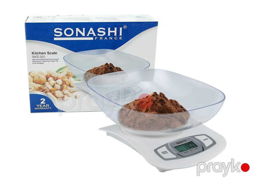 9735 Məhsulun adı: Mətbəx tərəzisi Sonashi SKS-001 Brend: Sonashi — Digər mətbəx texnikası, Bakı (3)