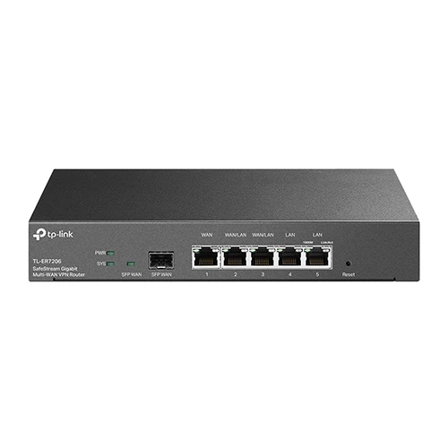 Omada TL-ER7206 SafeStream Gigabit Multi-WAN VPN Router — Giriş nöqtələri