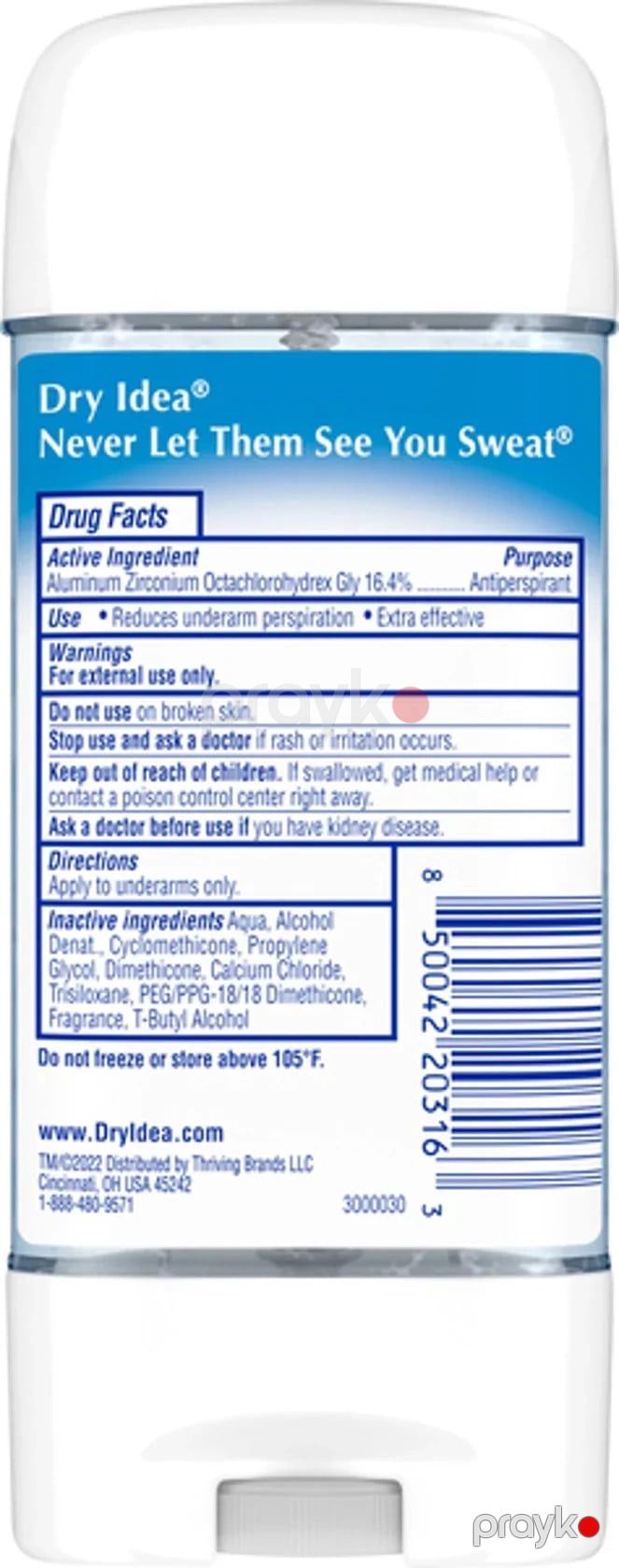 Antiperspirant stik Dry Idea Advanced Dry 85 q — Mallar, Bakı (2)
