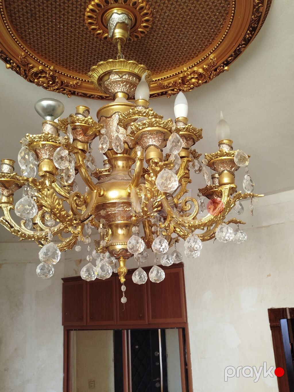 Çılçıraq, 10 və daha çox lampa, Metal — Tavan is?qlar? v? cilc?raqlar, Bakı (3)