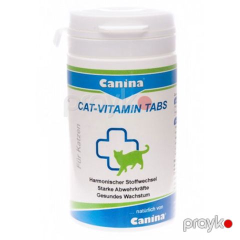 Vitamin-mineral kompleksi Canina Cat-Vitamin Tabs pişiklər üçün, 100 həb — Bakı