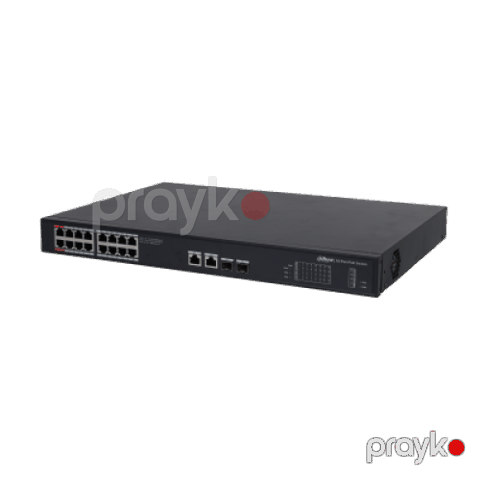 Dahua 16 -port poe swıtch 190W (DH-PFS3220-16GT-190) — Bakı