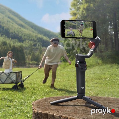 DJI Osmo Mobile 6 Telefon stabilizatoru portativ ağıllı gimbal və video çəkiliş stabilizatoru — Bakı