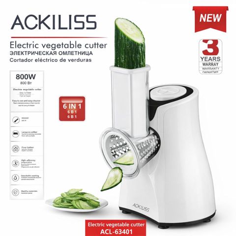 Məhsul №9421 Məhsulun adı: Doğrayıcı Ackılıss ACL-63401 800W 6‑in‑1 — Bakı
