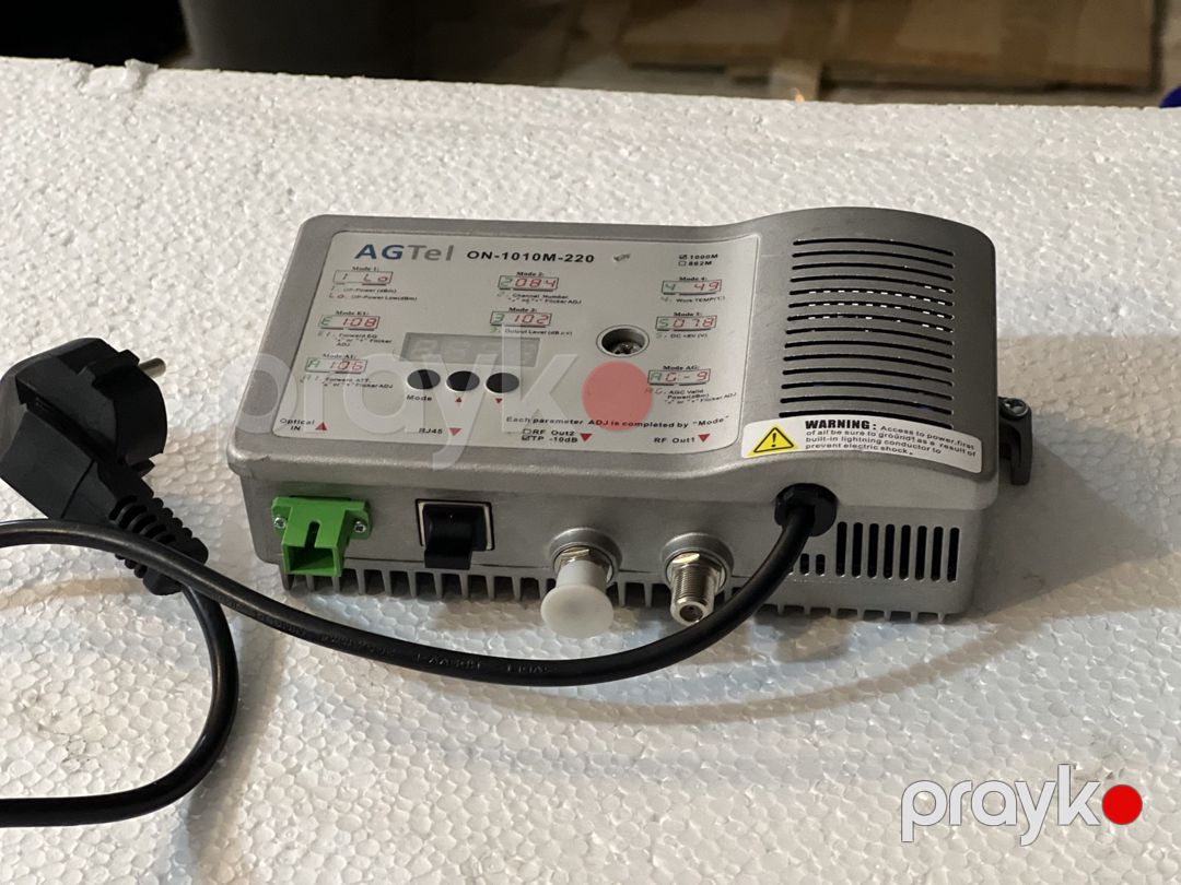 AGTel ON-1010M-220 Optik Node — Şəbəkə və server avadanlığı, Bakı (2)