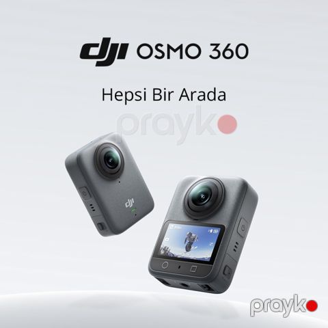DJI Osmo 360 8K 360° Ekşn Kamera 120MP 128GB Wi-Fi 6 — Bakı