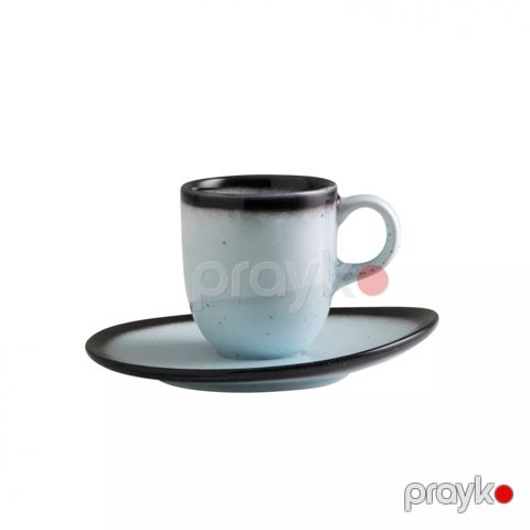 Fincan dəsti Jumbo, 90 ml, Keramika, Mavi, 2 əd — Bakı