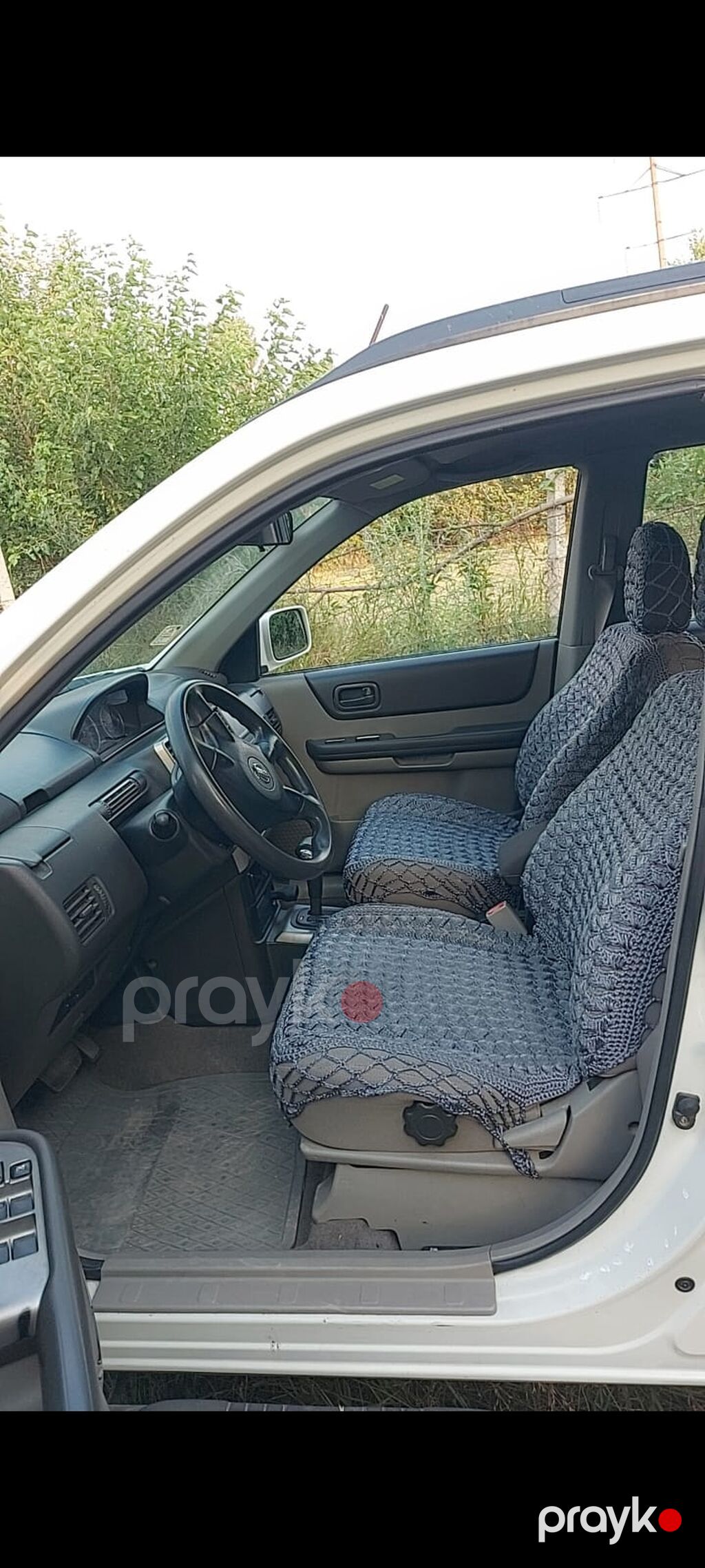 Nissan X-Trail Classic – ağ rəngli, 5 qapılı SUV ili. 2008. 2.5 — Avtomobillər, Xudat (5)