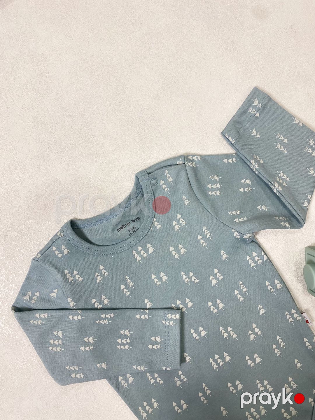Bodi 2599480, yaşıl, pambıq, ölçü 18-24 ay — Mallar, Bakı (3)