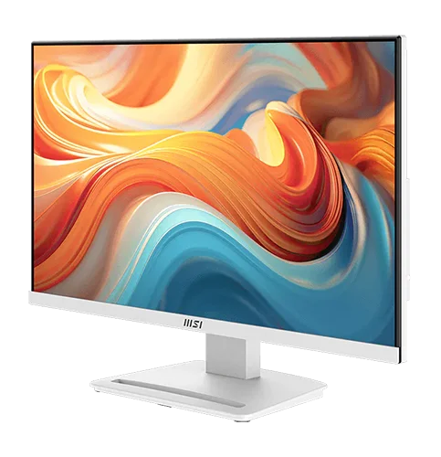 MSI PRO MP241W E14V 24-inch FHD 144Hz White Gaming Monitor — Monitorlər, Bakı (2)