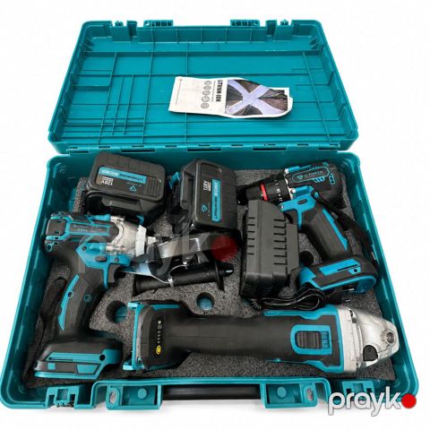 4381 Məhsulun adı: Akkumulyatorlu elektrik alət dəsti G-power PR305 — Bakı