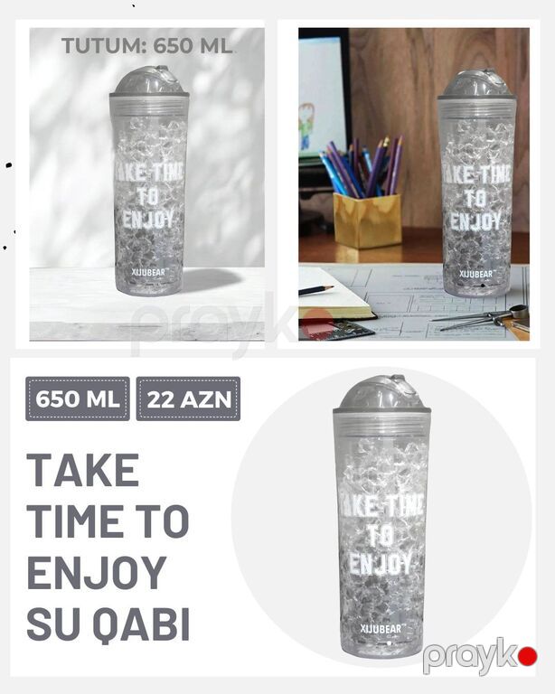 Metal su qabı "Swell (500 ML)" — Qablar və mətbəx əşyaları, Bakı (2)