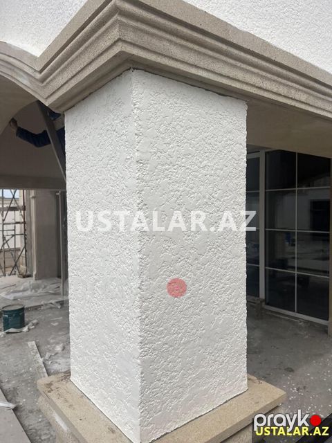 Fasad İşləri – Tarsofka və Silikonlu Boy — Bakı