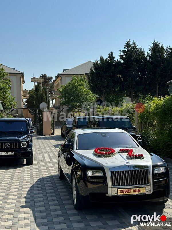 Rolls Royce ghost, 2018 il — Minik avtomobili icarəsi, Bakı (3)