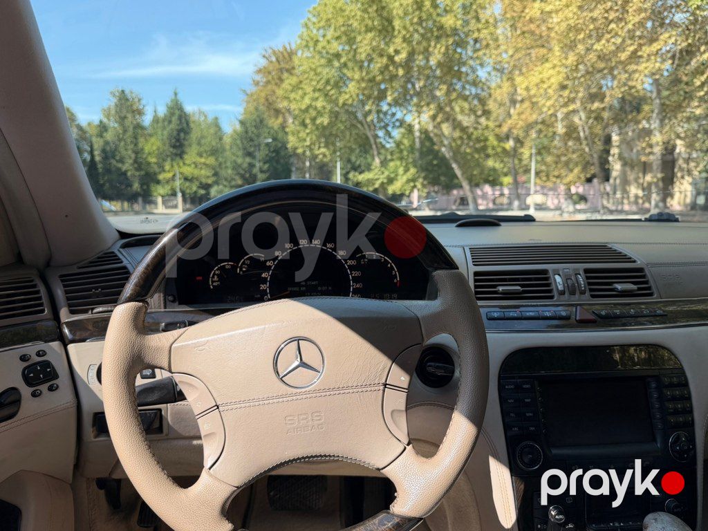 Mercedes S 500 4MATIC, 5.0 L, 2003 il, 368 977 km — Avtomobillər, Mingəçevir (7)