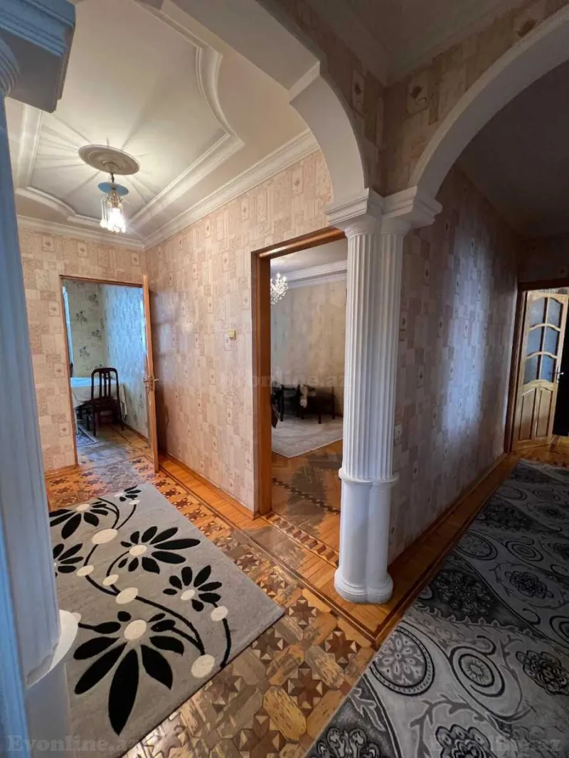 Satılır 5 otaqlı Mənzil Köhnə tikili 130 m² Bakı, Nəsimi r., Memar Əcəmi m., 4-cü mikrorayon — Mənzil, Bakı (4)