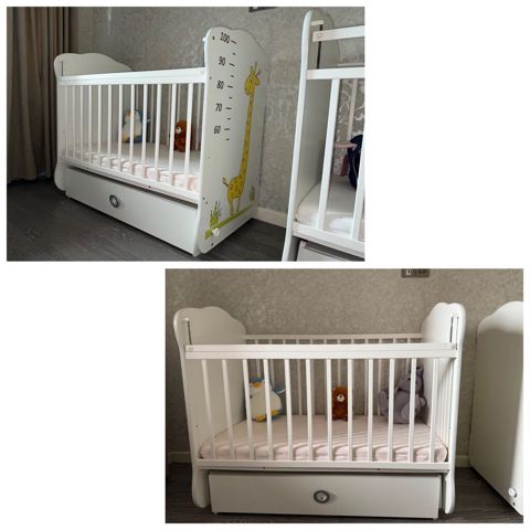 2 eded beshik (жираф) Happy babyden alinib. Qiymet 1ededi 150 man — Min bir xirdavat dunyasi — Furniture
