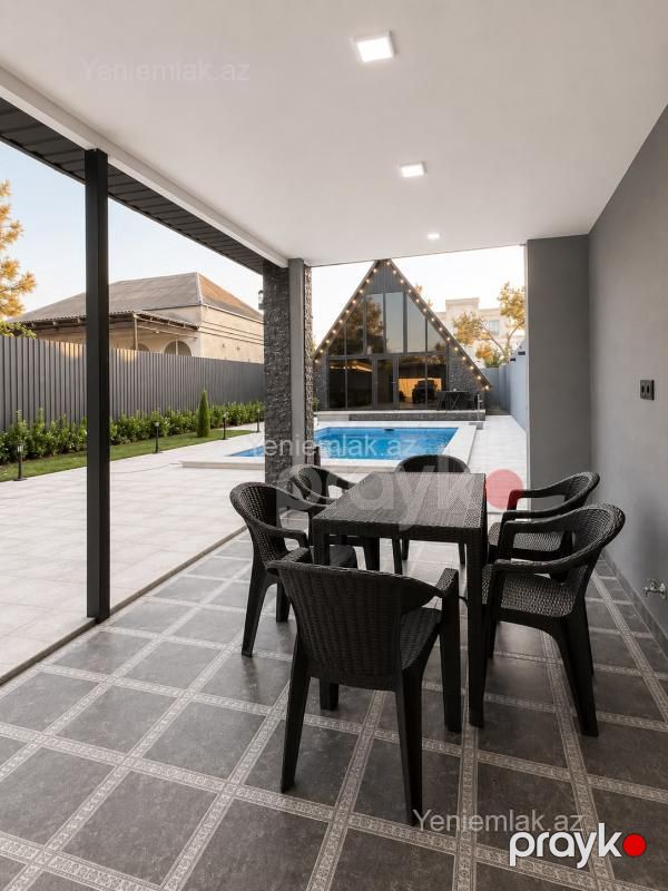 Günlük 3 otaqlı Həyət evi / Villa, 250 m², Xəzər rayonu — Ev, villa, Bakı (4)