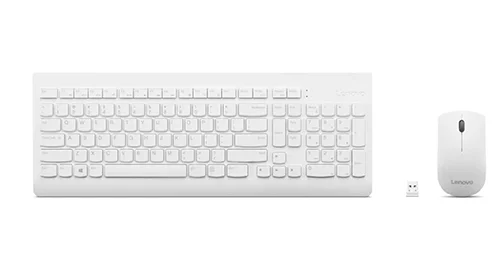 Lenovo 510 Cyrill White (GX31F38001) Wireless Combo — Klaviaturalar və siçanlar, Bakı (2)
