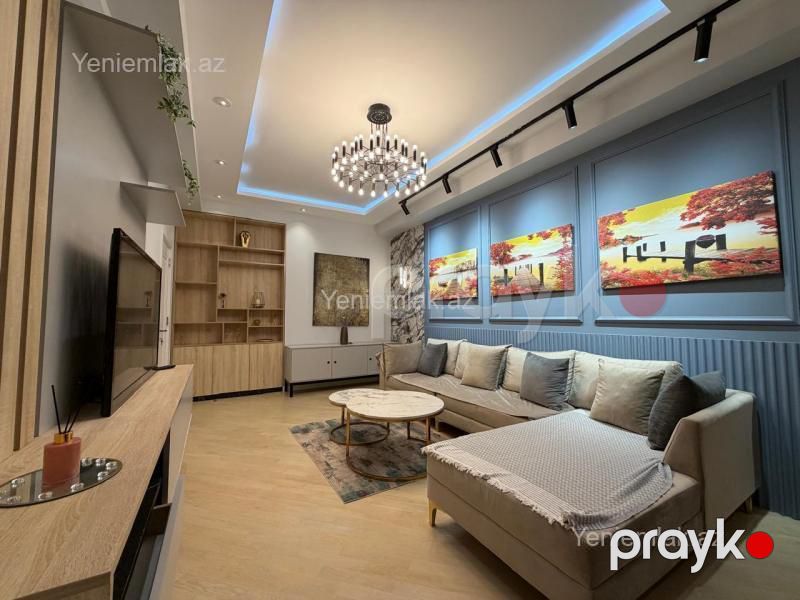 Kirayə 2 otaqlı Bina evi menzil (Yeni tikili), 75 m², Nərimanov rayonu — Mənzil, Bakı (2)
