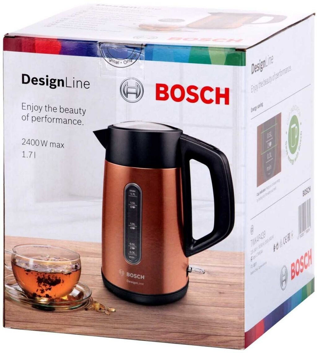 4574 Məhsulun adı: Elektrik çaydan Bosch TWK4P439, 1.7 L, Qəhvəyi — Elektrik çaydanları və termoslar, Bakı (2)