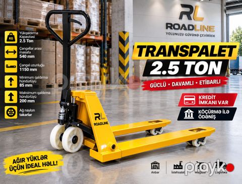 Transpalet 2.5NC — Bakı