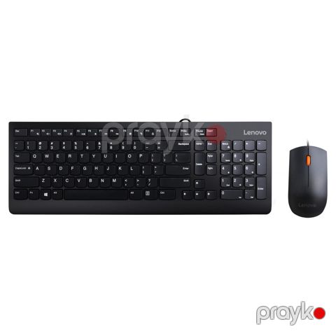 Lenovo Essential Wired Combo Keyboard and Mouse (Russian/Cyrillic 441) (4X31R64429) — Pctech — Peripheral Devices