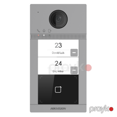 Hikvision 2 Buttons Metal Villa Door Station (DS-KV8213-WME1(C)) — Bakı