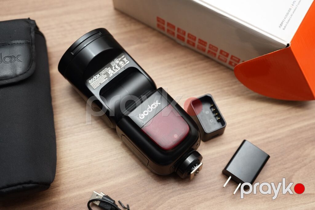 Godox V1C TTL Li-ion Round Head Camera Flash – Kit İdeal — İşıq avadanlığı və aksesuarlar, Bakı (8)